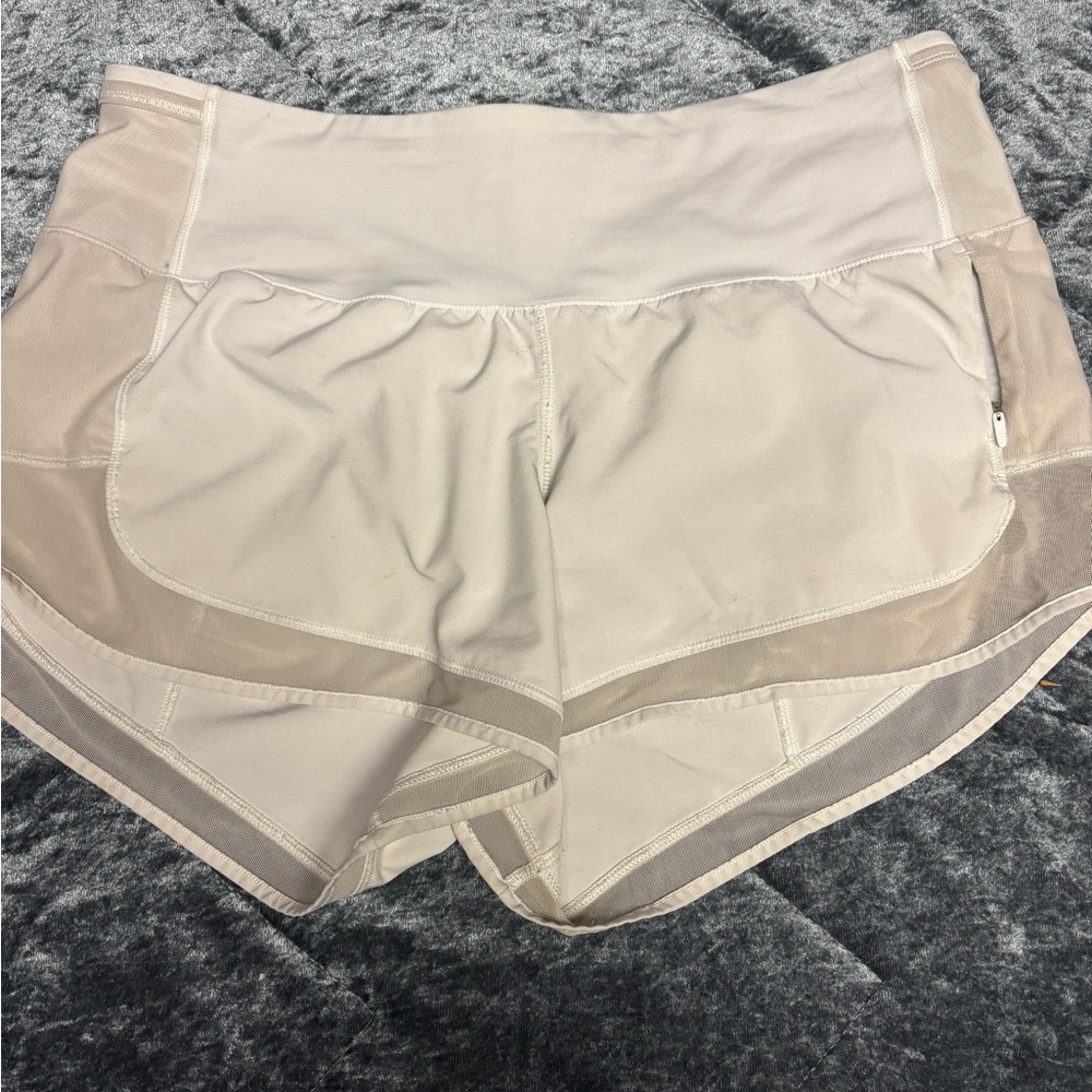 lululemon athletica white Shorts